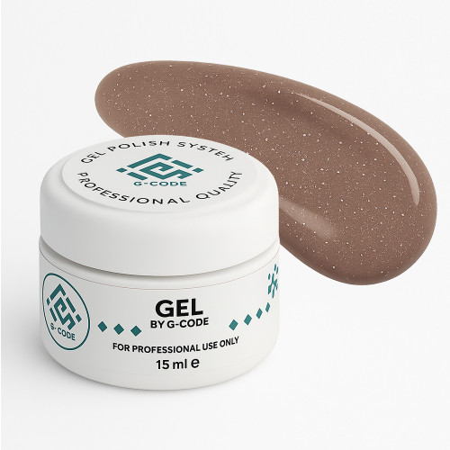 Hard Gel Coffee Shimmer #12